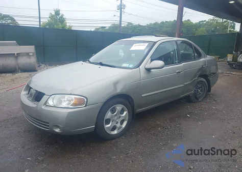 2004 Nissan Sentra 1.8S из США, поврежденный, VIN 3N1CB51D74L481186